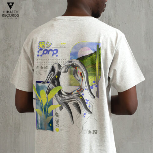 猫 シ Corp. 'Solarpunk' T-Shirt